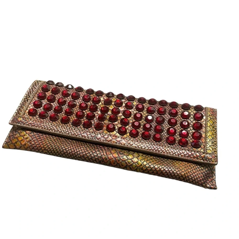 Christian Audigier Clutch Studded. Excellent Condition.